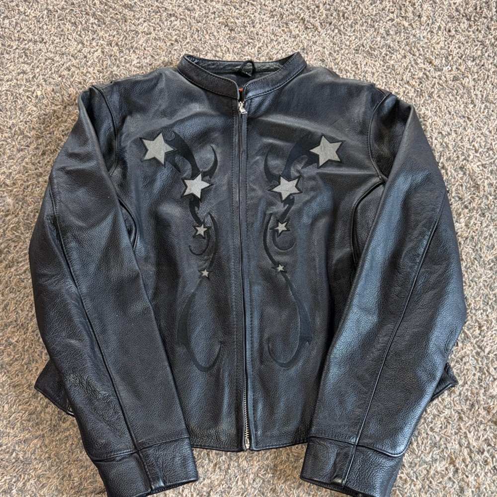 Classic Leather Gear Jacket